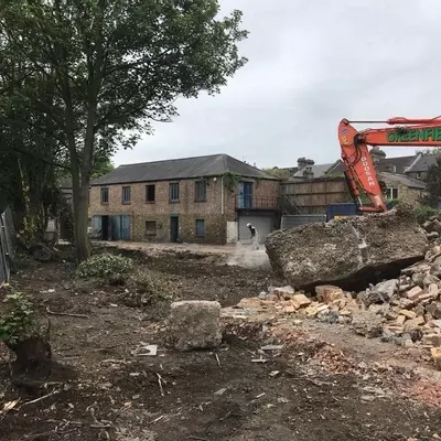 Avonley Road clearing site